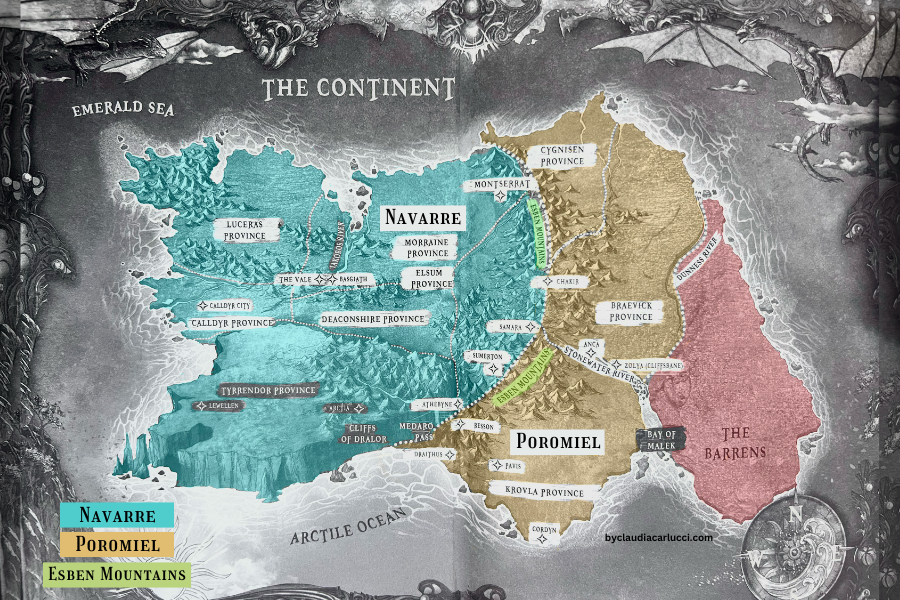 fourth wing map